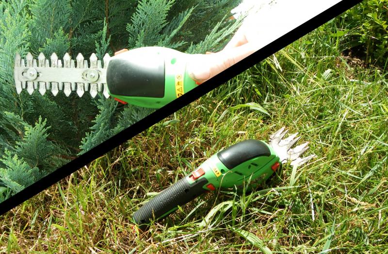 Akku Gartenschere für Hecke und Gras Eine gute Kombination dieses 2 in 1 Gerät. Gras und Hecke schneiden mit den Wechselaufsätzen Akku Gartenschere für Hecke und Gras Eine gute Kombination dieses 2 in 1 Gerät. Gras und Hecke schneiden mit den Wechselaufsätzen