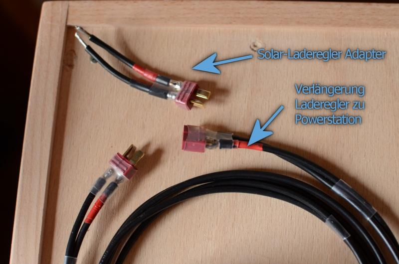 Kabel, Adapter, Stecker: Powerstation und die Solaranlage Meine Goldkontaktstecker die ich hier nutze sind Verpolungssicher. Diese dienen in meiner Insel-Solaranlage als lösbare Verbindungen zwischen Laderegler und Akku. So kann am Laderegler das Kabel für die Powerstation angesteckt werden. Kabel, Adapter, Stecker: Powerstation und die Solaranlage Meine Goldkontaktstecker die ich hier nutze sind Verpolungssicher. Diese dienen in meiner Insel-Solaranlage als lösbare Verbindungen zwischen Laderegler und Akku. So kann am Laderegler das Kabel für die Powerstation angesteckt werden.