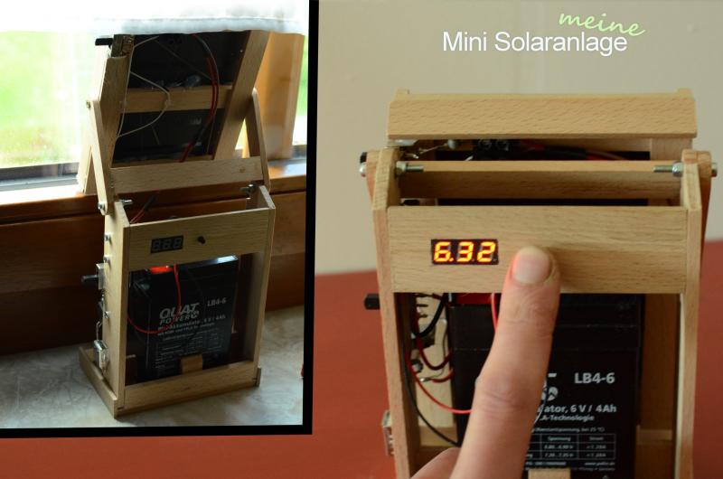 meine Mini Solaranlage mit USB Ladebuchse Akkuspannung per Taster abrufbar. Steht am Fenster und läd jeden Tag, sodass mein Handy damit geladen werden kann. Solarpanel ist klappbar und so höhenverstellbar, um ideal auch an hohen Fensterrahmen platziert werden zu können. Eine solide und mobile kleine Solaranlage. meine Mini Solaranlage mit USB Ladebuchse Akkuspannung per Taster abrufbar. Steht am Fenster und läd jeden Tag, sodass mein Handy damit geladen werden kann. Solarpanel ist klappbar und so höhenverstellbar, um ideal auch an hohen Fensterrahmen platziert werden zu können. Eine solide und mobile kleine Solaranlage.